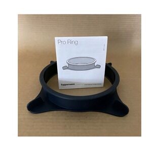 Tupperware UltraPro Pro Ring Navy‎ Blue Baking Mold Ring with Instructions